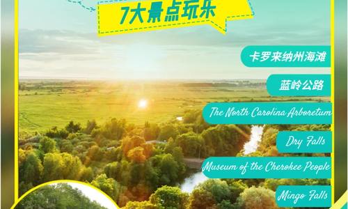 北卡罗莱纳州--带娃旅游玩乐的7大景点